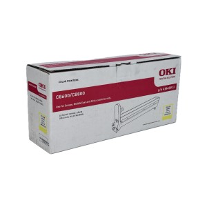 OKI Bildtrommel / Image Drum C8600, C8800, 43449013, Yellow, Kapazität: 20.000 Seiten - 0