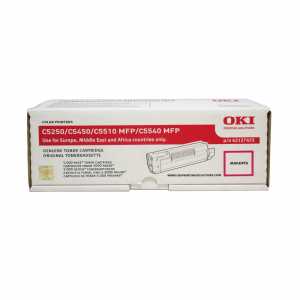 OKI Toner C5250, C5450, C5510 MFP, C5540 MFP, 42127455, Magenta, Kapazität: ca. 5.000 Seiten - 0