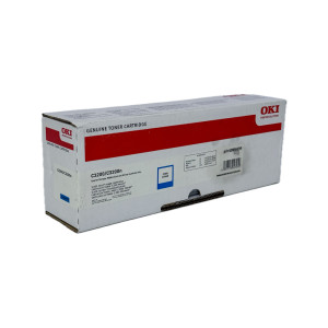 OKI Color Toner C3200, 42804539, Cyan, Kapazität: ca. 3.000 Seiten - 0