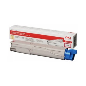 OKI Color Toner C3300, C3400, C3450, C3600, 43459330, Magenta, Kapazität: ca. 2.500 Seiten - 0