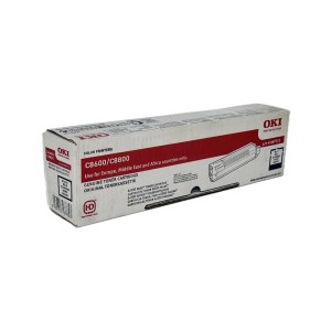 OKI Color Toner C8600, C8800, 43487712, Black, Kapazität: ca. 6.000 Seiten - 0