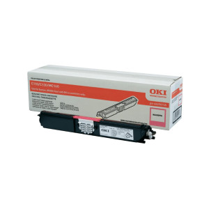 OKI Color Toner C110, C130, MC160, 44250718, Magenta, Kapazität: ca. 1.500 Seiten - 0