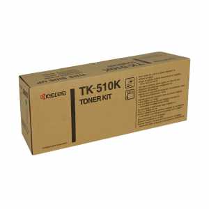 Kyocera Color Toner TK-510K, Black, 1T02F30EU0, Kapazität: ca. 8.000 Seiten - 0