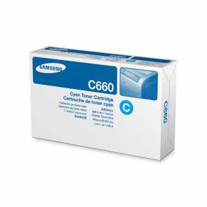 Samsung Color Toner CLP-C660B, Cyan, ST885A, Kapazität: ca. 5.000 Seiten - 0