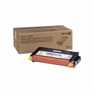 Xerox Color Toner Phaser 6280, 106R01394, Yellow, Kapazität: ca. 5.900 Seiten - 0