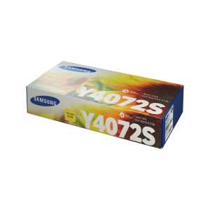 Samsung Color Toner CLT-Y4072S, Yellow, SU472A, Kapazität: ca. 1.000 Seiten - 0