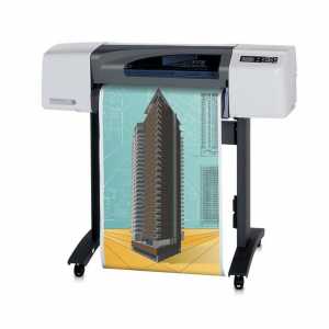 HP Designjet 500PS Plus C7769G, 24 Zoll Plotter A1 (bis 61cm Druckbreite), LAN, USB - 1