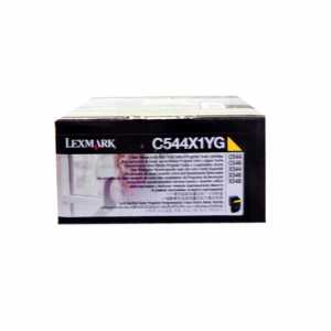 Lexmark Color Toner C544, C546, X544, X546, X548, C544X1YG, Yellow, Kapazität: ca. 4.000 Seiten - 0