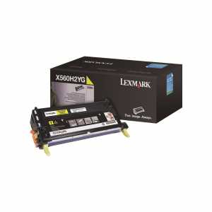 Lexmark Color Toner X560n, X560dn, X560H2YG, Yellow, Kapazität: ca. 10.000 Seiten - 0