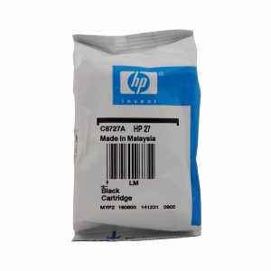 HP Druckerpatrone Nr. 27 Black C8727AE, Kapazität: ca. 280 Seiten, 2020 - 0