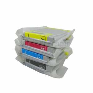 Brother LC-1000 LC1000 vier Druckerpatronen ValuePack Bk / C / M / Y - 0