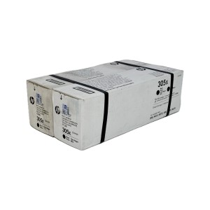 HP Color Toner CE410XD, 305X, Black, CE410X 2er-Pack, Kapazität: 2 x ca. 4.000 Seiten - 0