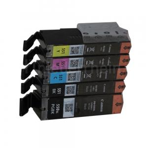 Canon Set PGI-550XL PGBK, CLI-551C, CLI-551M, CLI-551Y, CLI-551BK - 0