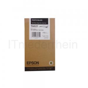 Epson Druckerpatrone T6021 Photo Black Kapazität: ca. 110ml Stylus PRo 7800 2019 - 0