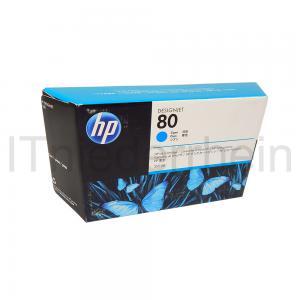 HP Druckerpatrone Nr. 80 Cyan C4846A Kapazität: ca. 350ml, 2015-2019 - 0