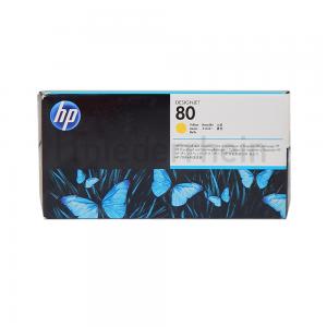 HP Druckkopf + Reiniger Nr. 80, Yellow C4823A, Designjet 1050 Series 2017-2023 - 0
