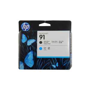 HP Druckkopf Nr. 91 Matte Black / Cyan C9460A für Designjet Z6100 2025 - 0