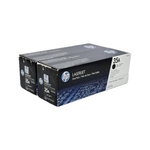 HP Toner CB435AD, 35A 2er-Pack, Kapazität: 2 x ca. 1.500 Seiten - 0