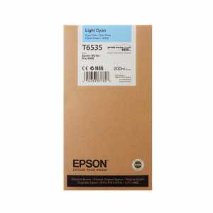 Epson Druckerpatrone Stylus Pro 4900, T6535 Light Cyan, C13T653500, Kapazität: 200 ml, 2024-2026 - 0