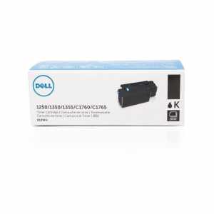 Dell Toner 1250, 1350, 1355, C1760, C1765, 810WH, 593-11140, Black, Kapazität: ca. 2.000 Seiten - 0