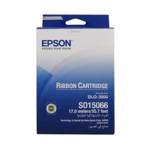 Epson Ribbon Cartrigde / Farbbandkassette DLQ-3000, DLQ-3500, S015066, C13S015066, Black - 0