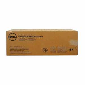 Dell Color Toner C3760, C3765, 9F7XK, 593-11115, Black, Kapazität: ca. 7.000 Seiten - 0