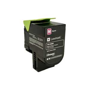 Lexmark Toner CS310, CS410, CS510, CX310, CX410, CX510, 70C20M0, 702M, Magenta (Umpackware) - 0