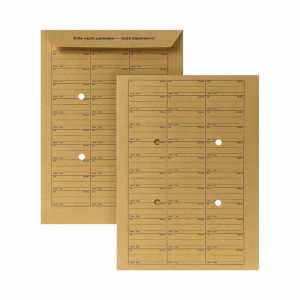 250 x Bong Posthorn Versandtaschen DIN B4 mit Druck, Hauspost 4 Sichtlöcher, 110g ungummiert - 0