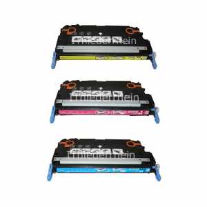 3 x Canon Color Toner C-EXV26 Yellow Magenta Cyan, Kapazität: je ca. 6.000 Seiten (Umpackware) - 0