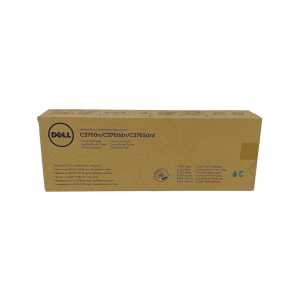 Dell Color Toner C3760, C3765, 1M4KP, 593-11122, Cyan, Kapazität: ca. 9.000 Seiten - 0