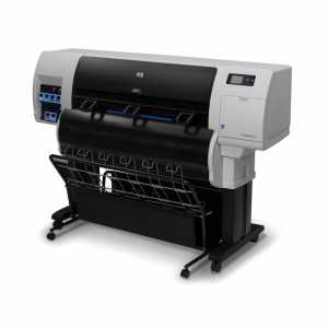 HP Designjet T7100 CQ105A, 42 Zoll Plotter (bis 1067mm Druckbreite), LAN, USB - 1