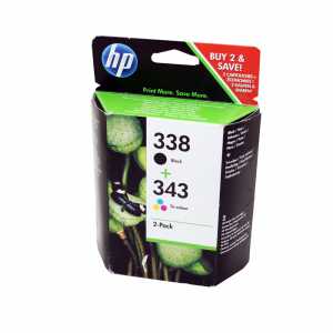 HP Nr. 338+Nr. 343 Multipack 4-farbig (SD449EE) 2020 - 0
