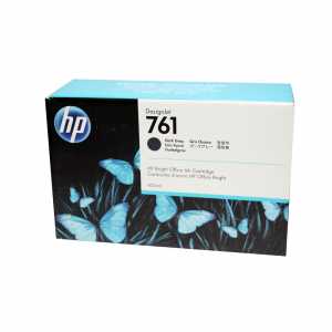 HP Druckerpatrone Nr. 761 Dark Gray CM996A ca. 400ml DesignJet T7100 2023 - 0