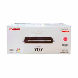 Canon Color Toner Cartridge 707 Magenta, 9422A004, Kapazität: ca. 2.000 Seiten - 0