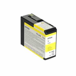 Epson Patrone Stylus Pro 3800, 3880, T5804, Yellow, C13T580400, 80 ml, 2014-2017 - 0