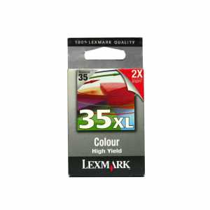 Lexmark Druckerpatrone Nr. 35XL Color 18C0035E, Kapazität: ca. 500 Seiten - 0