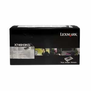 Lexmark Color Toner X746, X748, X746H3KG, Black, Kapazität: ca. 12.000 Seiten - 0