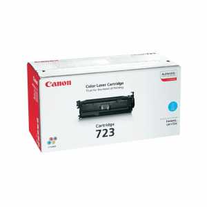 Canon Color Toner Cartridge 723 Cyan, 2643B002, Kapazität: ca. 8.500 Seiten - 0