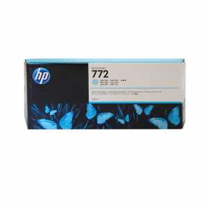 HP Druckerpatrone Nr. 772 Light Cyan / Hell Cyan CN632A Kapazität: 300 ml, 2021-2023 - 0
