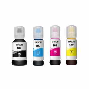 Epson 102 Patronen Set BKCMY, C13T03R640, T03R6 Kapazität ca. 337ml 2022-2025 - 0