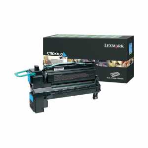 Lexmark Color Toner C792, C792X1CG, Cyan, Kapazität: ca. 20.000 Seiten - 0
