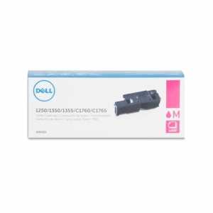 Dell Toner 1250, 1350, 1355, C1760, C1765, XMX5D, 593-11142, Magenta, Kapazität: ca. 1.400 Seiten - 0