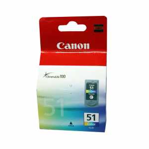 Canon Druckerpatrone CL-51 Color (3-farbig) 0618B001 für PIXMA iP2200, MP150 OVP - 0