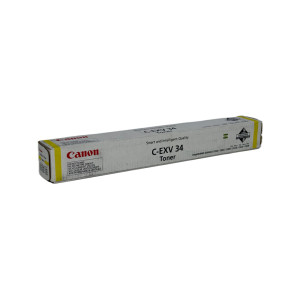 Canon Color Toner C-EXV34 Yellow, 3785B002, Kapazität: ca. 19.000 Seiten - 0