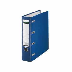 Leitz 1012 Doppelordner für 2 x A5 quer 75 mm Rückenbreite, BLAU - 0