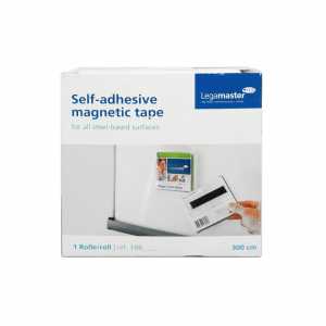 Magnetband 3m selbstklebend, Legamaster, 25 mm x 3m, individuell kürzbar - 1