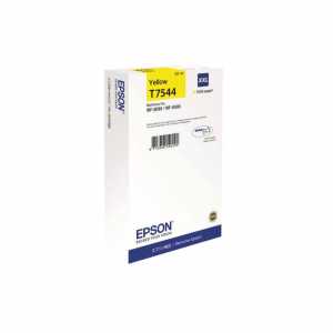 Epson XXL Druckerpatrone T7544 Yellow C13T754440, Kapazität: ca. 7.000 Seiten, 2020-2021 - 0