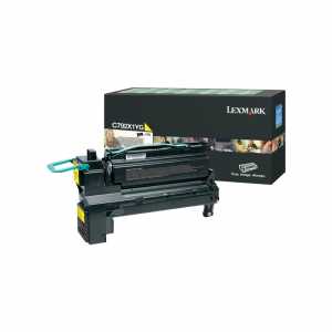 Lexmark Color Toner C792, C792X1YG, Yellow, Kapazität: ca. 20.000 Seiten - 0