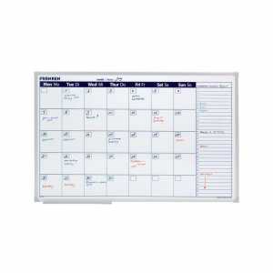 Franken Monatsplaner X-tra!Line Plantafel 90x60cm, Wochenübersicht, magnetisch - 0