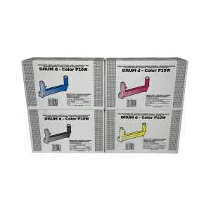 4 x Olivetti Bildtrommel / Image Drum d-Color P20W, B0617, B0618, B0619, B0620, BK, C, M, Y - 0